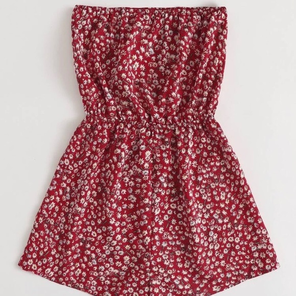 Shein Floral Tube Romper